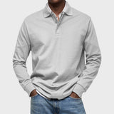 Lachlan - Luxury Long-Sleeve Polo