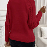 Poppy - Button Knit Sweater