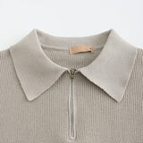Riley - Mixed-Knit Jumper