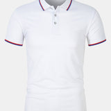 Nate - Button-Closure Knit Polo
