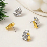 Zoe - Dog Hug Earrings