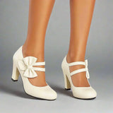 Elsie - Bow Heels