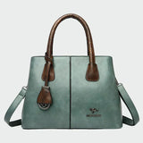 Bridget - Snake-Accent Faux Leather Bag