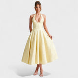 Audrey - Elegant Midi Dress