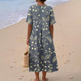 Harper - Floral Embroidered Dress