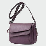 Eleanor - Geometric Flap Shoulder Bag